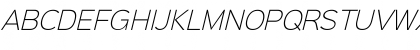 Download Sinkin Sans 200 X Light Italic Regular Font