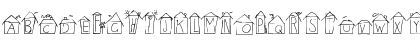 Download Alphabet Houses Regular Font