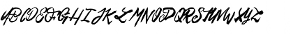 Download Esteban&Solina_PersonalUseOnly Regular Font Uppercase Preview