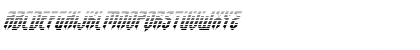 Download Fedyral II Gradient Italic Italic Font