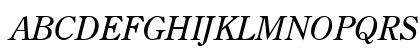 CenturyOldStyle Italic