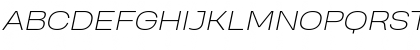 Download Heading Pro Wide Trial ExtraLight Italic Font