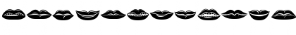Download Lippen Regular Font Uppercase Preview