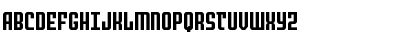 Download Peace & Houston Expanded Regular Font Uppercase Preview