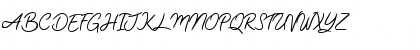 Download Romy & Jules Regular Font Uppercase Preview