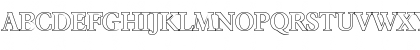 Download CharlesBeckerOutline Bold Font