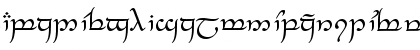 Download Tengwar Feanor Regular Font