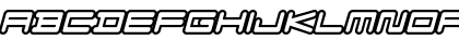 Download F-Zero GX Venue Font Outlines Italic Font