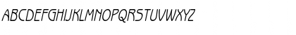 Download Beagle-Condensed Italic Font Uppercase Preview