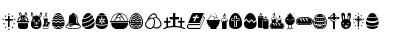 Download Easter Icons Regular Font