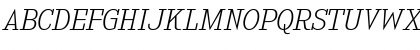 Download Kingsbridge Expanded ExtraLight Italic Font