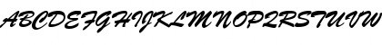 Download Leenda Italic Bold Bold Font Uppercase Preview