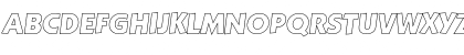 Download VictorBeckerOutline-ExtraBold Italic Font
