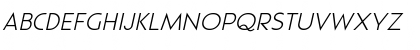 Download Pages Grotesque Light Demo Italic Font Uppercase Preview