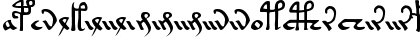 Download Voynich Currier Hand A Normal Font
