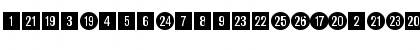 Download CircledNumbers DB Regular Font