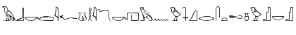 Download Egypt - nov&#56371ac Regular Font Uppercase Preview