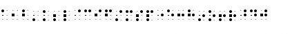 Download Index Braille Font Regular Font