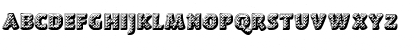 Download WoodsWorld 'Quilted' Regular Font Uppercase Preview