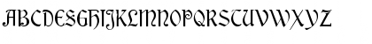 Download Rousseau!" Regular Font Uppercase Preview
