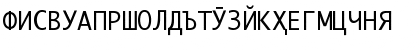 Download X Tajik Monaco CYR Regular Font