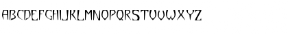 Download Yazata!" Regular Font Uppercase Preview