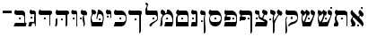 Download WtlHebrew Regular Font
