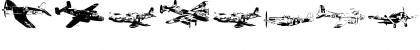 Download WW2 Aircraft Regular Font