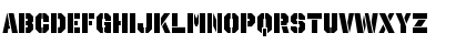 Download Octin Stencil Black Font