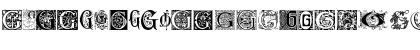 Download Ornamental Initials G Regular Font
