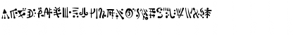 Download Alien_Hieroglyph Medium Font