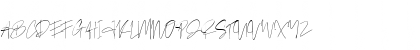 Download Author Signature Thin Font
