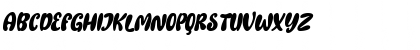 Download Gembool Italic Regular Font Uppercase Preview