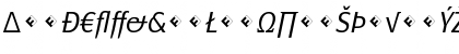 Download PageSans-LightItalicExpert Regular Font Uppercase Preview