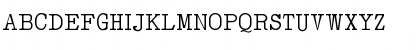 Leorio Regular Font Uppercase Preview