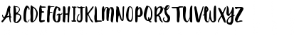 Let's Go Green Regular Font Uppercase Preview