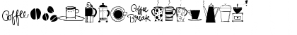 Download Coffee and Tea Doodles Regular Font