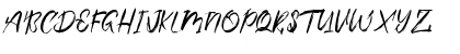 Ottodidact Regular Font Uppercase Preview