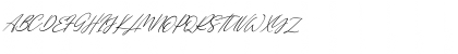 Download Single Signature Thin Tilted Regular Font