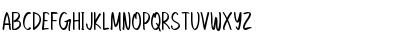 Download Be Kind Regular Font Uppercase Preview