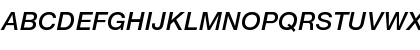 Download Helvetica Neue ET Std 66 Medium Italic Font