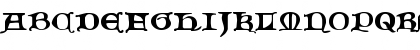 Download Queen & Country Expanded Expanded Font Uppercase Preview