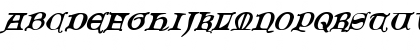 Download Queen & Country Italic Italic Font Uppercase Preview
