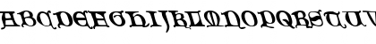 Download Queen & Country Leftalic Italic Font Uppercase Preview