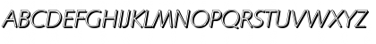 Download RogerBeckerShadow-Xlight Italic Font