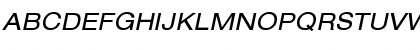 Download Sans Extended Oblique Regular Font