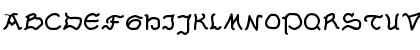Download Serpentina Regular Font Uppercase Preview