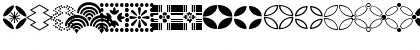 Download SevenTreasuresOrnamentsITC Medium Font Uppercase Preview