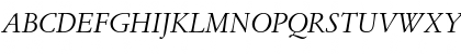 Download SimonciniGaramond RomanItalic Font