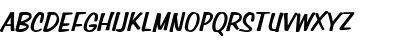 Download Simpson Heavy Italic Font